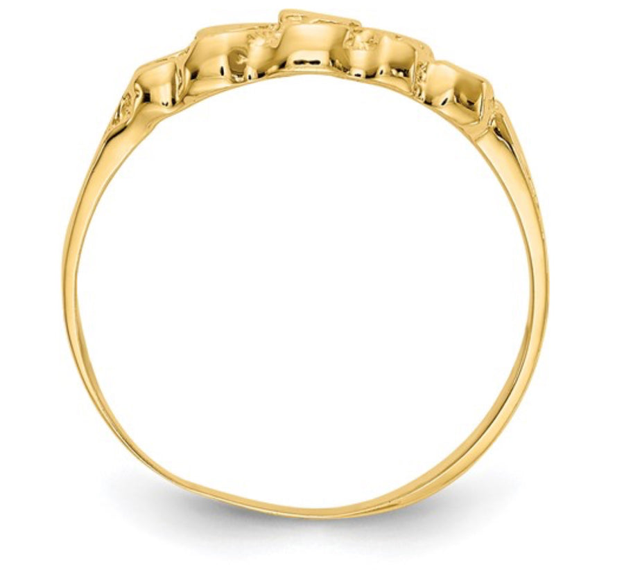 14k Nugget Ring