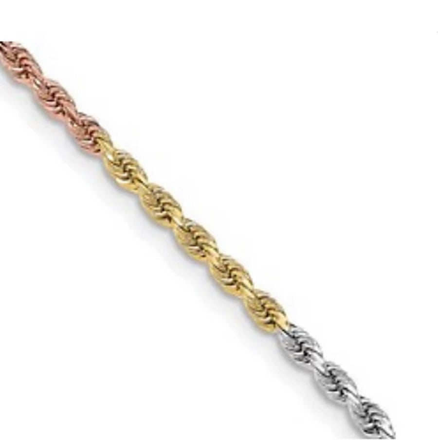 Tri Color Rope Bracelet
