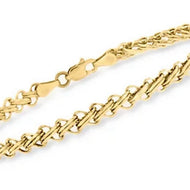 14k Gold Double Link Bracelet